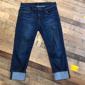 Joe’s Jeans Cuffed Cropped Skinny Jeans